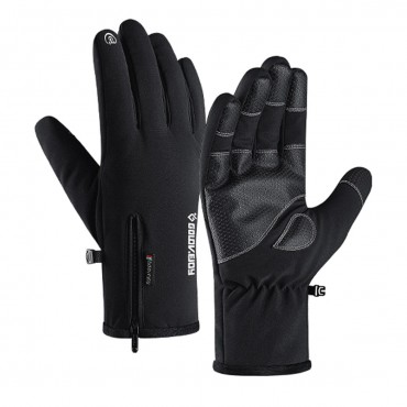 Motorcycle Warm Driving Gloves Windproof Anti-slip Thermal Touch Screen Universal