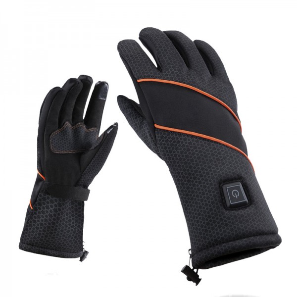 PMA Electric Heated Gloves Thermal Rechargeable Battery Winter Hand Warm Touch Screen Waterproof Skiing Unisex