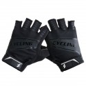 Pair Bike MTB Outdoor Fitness Sport Half Finger Gloves Breathable Cycling Gear Unisex