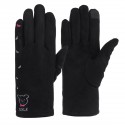 Pair Warm Female Women Winter Gloves Touch Screen Outdoor Windproof Motorcycle Full Finger