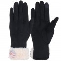 Pair Warm Female Women Winter Gloves Touch Screen Outdoor Windproof Motorcycle Full Finger