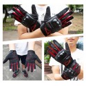 CG668 Touch Screen Full Finger Gloves Motorcycle Military Tactical Airsoft Hard Knuckle