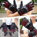 Safety Touch Screen Full Finger Gloves Gel Bike Cycling Sports Anti-slip Motorcycle