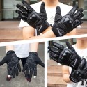 Safety Touch Screen Full Finger Gloves Gel Bike Cycling Sports Anti-slip Motorcycle