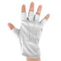 Spring Summer Cotton Motorcycle gloves half finger Sunscreen Anti-slip Gloves