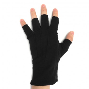 Spring Summer Cotton Motorcycle gloves half finger Sunscreen Anti-slip Gloves