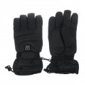Touch Screen Electric Heating Gloves With Battery Box Warm Gloves Black Windproof Bicycle Riding Warmer