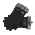 Touch Screen Gloves Autumn Winter Outdoor Double Layer Windproof Warm Riding Sports Anti-slip