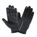 Touch Screen Gloves Fleece Winter Warm Outdoor Sports Mountain Biking Windproof Waterproof Fleece Lined Thermal