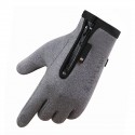 Touch Screen Gloves Fleece Winter Warm Outdoor Sports Mountain Biking Windproof Waterproof Fleece Lined Thermal
