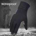Touch Screen Gloves Warm Velvet Non-slip Thermal Motorcycle Bike Outdoor Sport Waterproof Winter