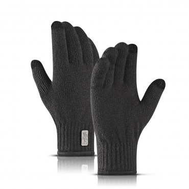 Touch Screen Gloves Winter Warm Windproof Waterproof Fleece Lined Thermal Mountaineering Ski Mens