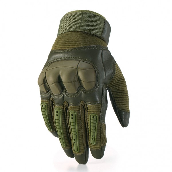 Touch Screen Military Tactical Airsoft Full Finger Gloves Hard Knuckle Outdoor 3 Colors