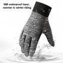 Touch Screen Non-slip Gloves Winter Warm Waterproof For Men Women Ski Snow Riding Sports