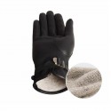 Touch Screen Sheepskin Gloves Waterproof Windproof Motorcycle Racing Full Finger Glove