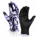 Touch Screen Waterproof Gloves Thick Warm Antiskid Winter Outdoor Sports Waterproof Camouflage