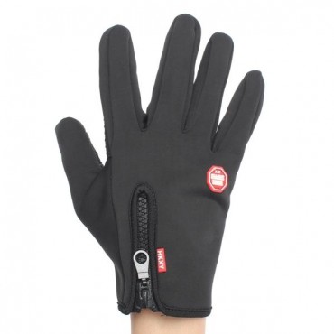 Touch Screen Windproof Winter Riding Outdoor Sports Full Finger Gloves