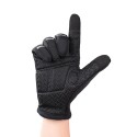 Touch Screen Wrist Winter Wind-proof Warm Fleece Lining Skiing Full Finger Cycling Gloves