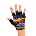 Universal Bicycle Motocross Motorcycle Gloves Half Finger Breathable Shock-absorbing