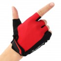 Universial Motorcycle Riding Half Fingers Fingerless Gloves Size M