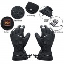 3.7V 3600mah Electrically Heated Gloves Motorcycle Winter Warmer Outdoor Skiing