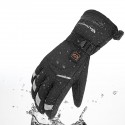 5 Gear Temperature Electric Heated Gloves Touch Screen Waterproof For Motorcylce Riding Outdoor Climbing Skiing