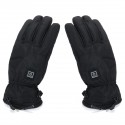7.4V 3000mah Electrically Heated Gloves Motorcycle Winter Warmer Outdoor Skiing