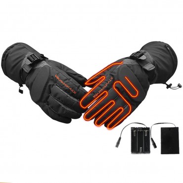 Electric Heated Gloves 3 Gear Temperature Adjustment For Motorcycle Outdoor Climbing