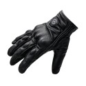 Motorcycle Full Finger Riding Gloves Touch Screen Windproof Leather Off-Road Racing Outdoor Sport Black