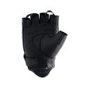 Motorcycle Half Finger Leather Riding Gloves Breathable Off-Road Racing Sport Black Fingerless Gloves