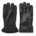 Warm Gloves Mittens Simulation Leather Full Fluff Windproof Motorcycle Cold Protection