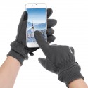 Warmer Anti-slip Touch Screen Windproof Full Finger Fleece Gloves Skiing Cycling Gloves