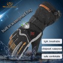 65° Rechargeable Battery Electric Heated Hand Warm Gloves Waterproof Motorcycles