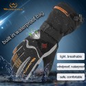 65° Rechargeable Battery Electric Heated Hand Warm Gloves Waterproof Motorcycles