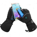 Heating Warm Gloves Five-Finger Temperature Adjustable Winter Outdoor Skiing Soft Waterproof