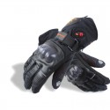 Motorcycle Touch Screen Heated Gloves Racing Bicycle Ski Winter Waterproof Sports Electric battery Heating 3 Levels Control