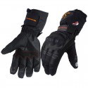 Motorcycle Touch Screen Heated Gloves Racing Bicycle Ski Winter Waterproof Sports Electric battery Heating 3 Levels Control