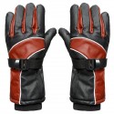 Waterproof 4000mah Rechargable Electric Heated Motorcycle Gloves With Thicken Velvet