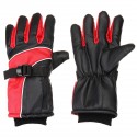 Waterproof 4000mah Rechargable Electric Heated Motorcycle Gloves With Thicken Velvet