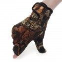 Waterproof Neoprene Camo Gloves Motorcycle Racing Folding Fingers Fishing Shooting Hunting