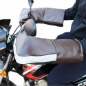 Waterproof Winter Handle Bar Hand Cover Super Warm Gloves With Reflective Strip For Motorcycle Scooter ATV