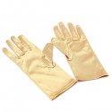 Wedding Evening Prom Etiquette Wrist Magic Gloves Riding Cylcing Mountain Bike Gold Silver