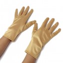 Wedding Evening Prom Etiquette Wrist Magic Gloves Riding Cylcing Mountain Bike Gold Silver