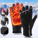 Windproof Anti-slip Warm Driving Gloves Thermal Touch Screen Glove For Men Women