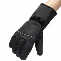 Winter Electric Battery Powered Heated Thermo Gloves Motorcycle Hunting Hand