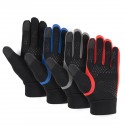 Winter Gloves Touch Screen Gloves With Reflective Strip Warm Waterproof Windproof Full Finger Thicken