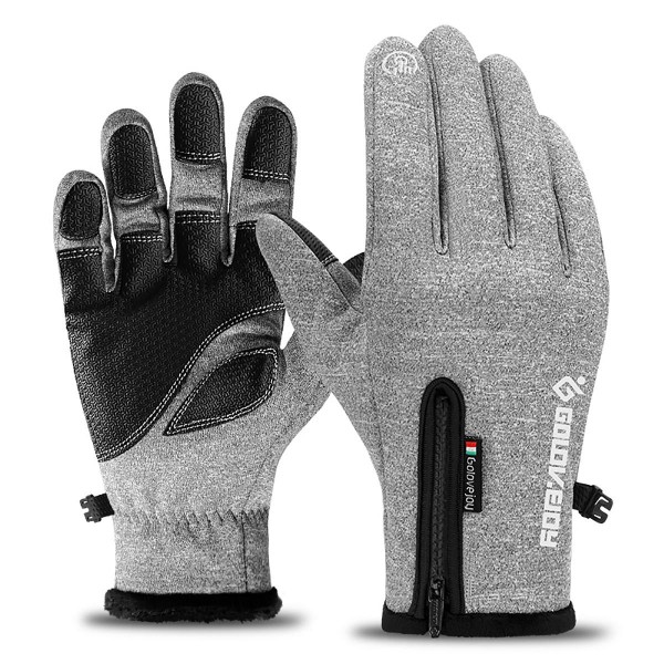 Winter Thermal Gloves Touch Screen Soft Waterproof Windproof Cycle Men Women Motorcycle Pair