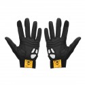 Winter Warm Full Finger Gloves Motorcycle Touch Screen Waterproof Gel Pad PU Leather