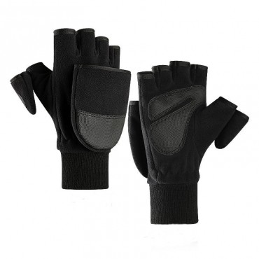 Winter Warm Glove Flip Bag Full Finger Outdoor Fingertips Touch Screen