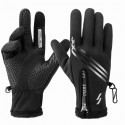 Winter Warm Gloves Touch Screen Waterproof Anti-slip for Driving Sports Cycling